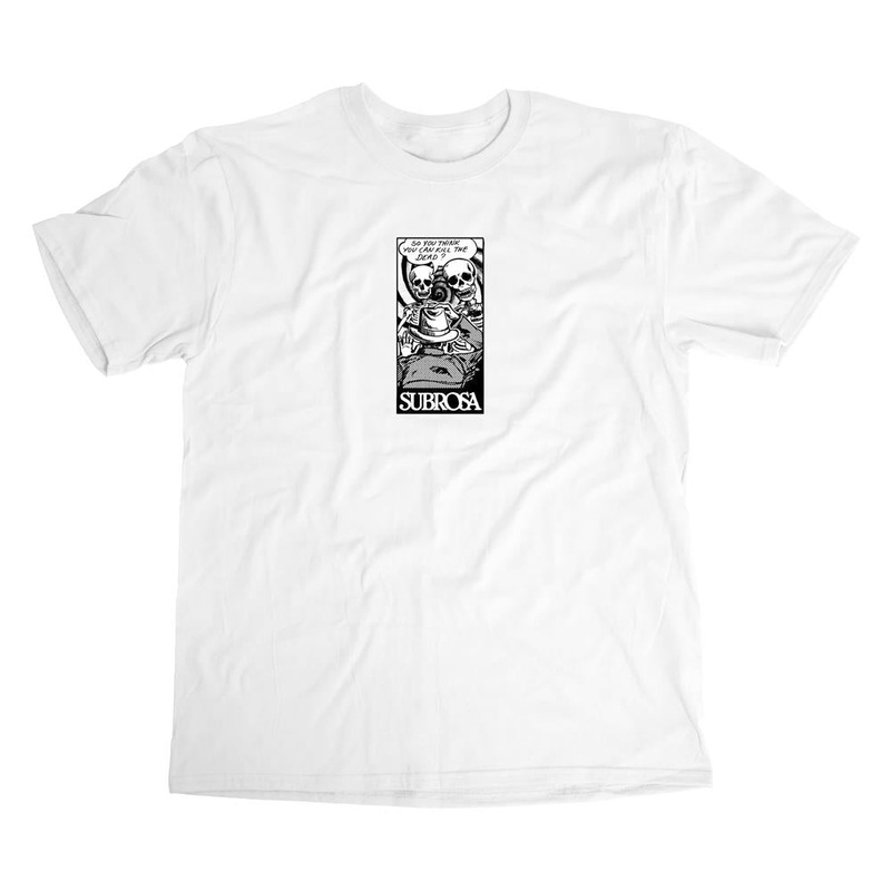 Subrosa Comic T-Shirt – White Medium