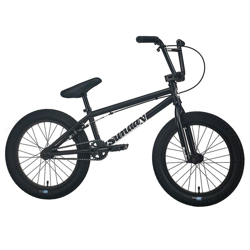 Sunday Primer 18″ BMX Bike Matte Black