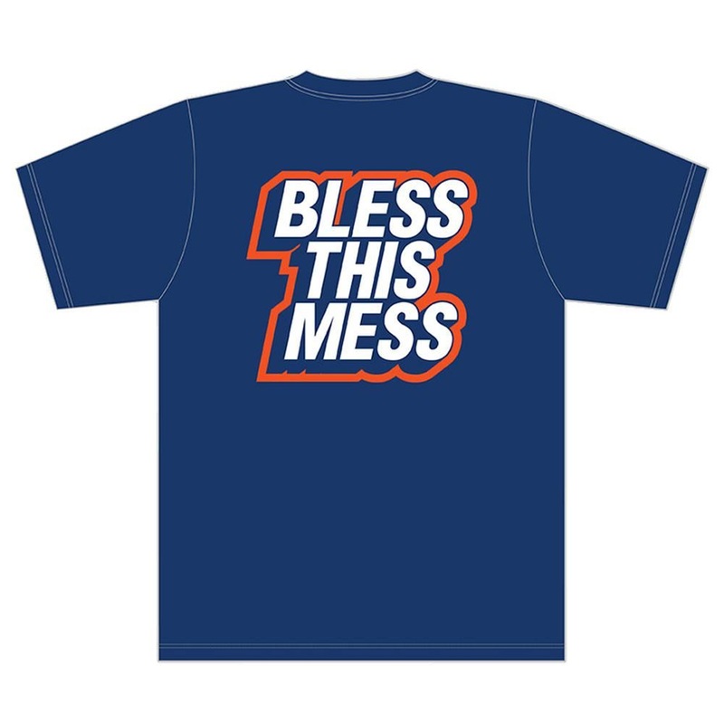 S&M Edwin BTM T-Shirt – Navy X Large
