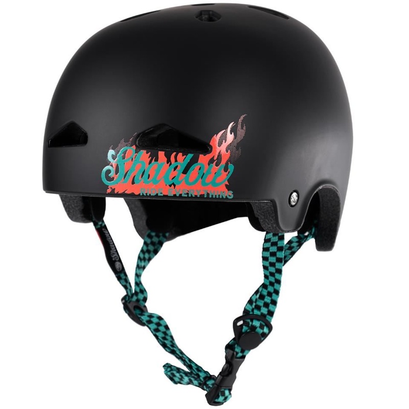 Shadow FeatherWeight In-Mold Big Boy V2 Helmet – Matte Black Large/X Large