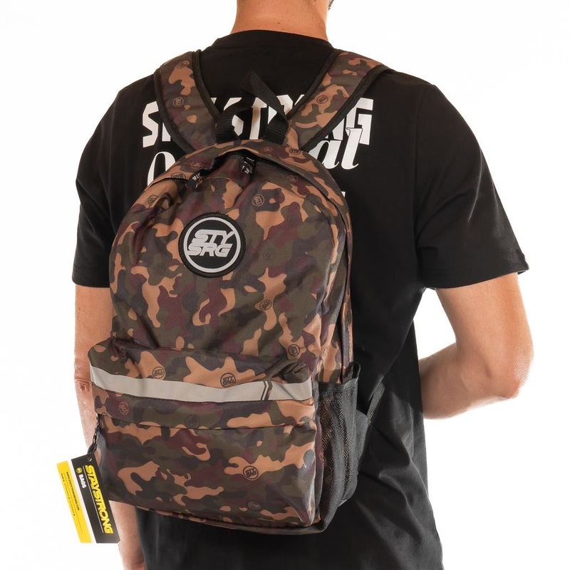 Stay Strong V3 Icon Backpack – Green Camo