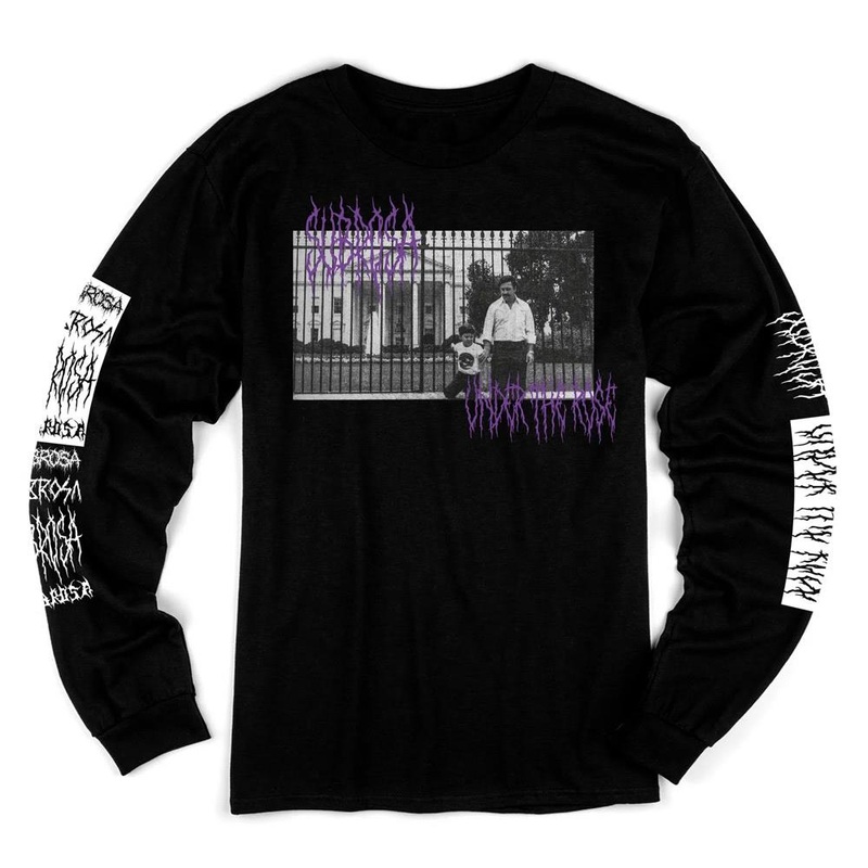 Subrosa Metal Saves Long Sleeve T-shirt – Black X Large