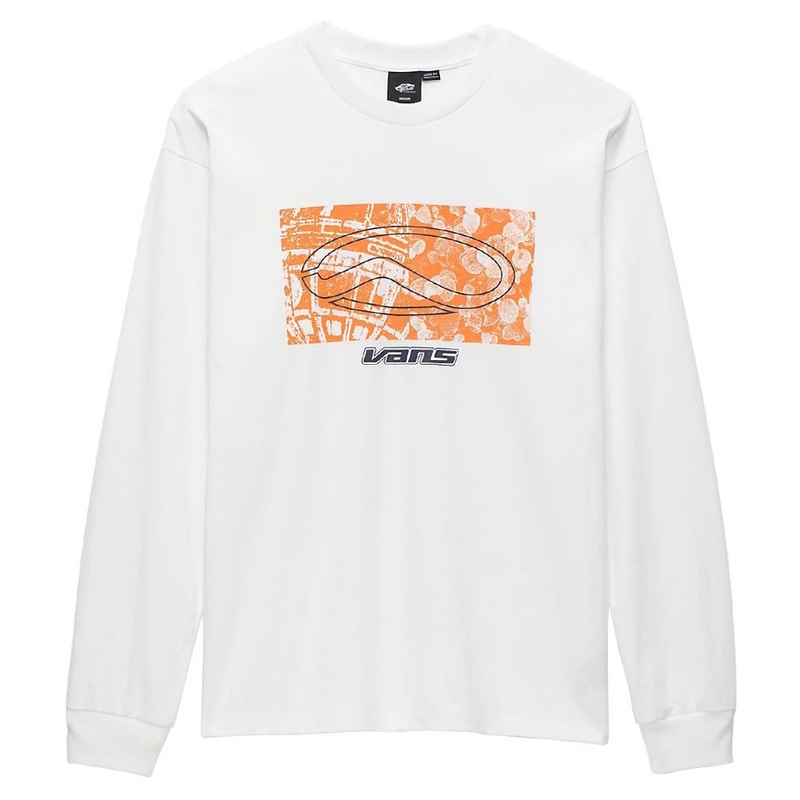 Vans Off The Wall Loose Skate Classics Long Sleeve T-shirt – White Medium