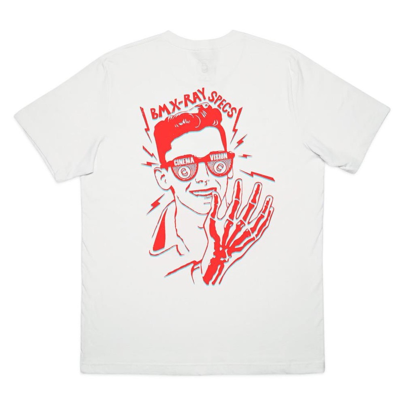 Cinema BMX-Ray T-shirt – Vintage White Large