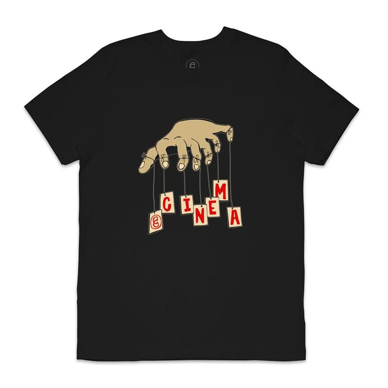 Cinema Dangle T-shirt – Vintage Black Small