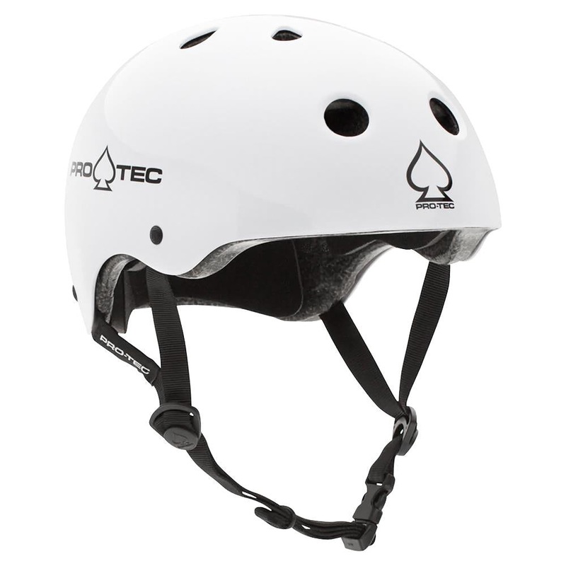 Pro-Tec Classic Helmet – Gloss White Gloss White Small