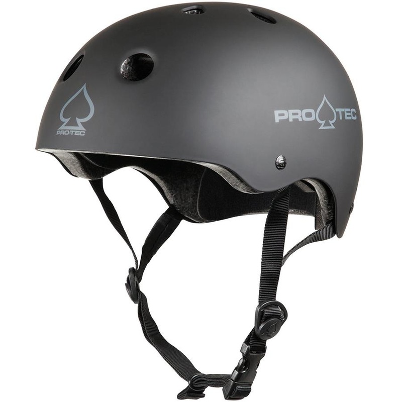 Pro-Tec Classic Helmet – Matt Black Matt Black Small