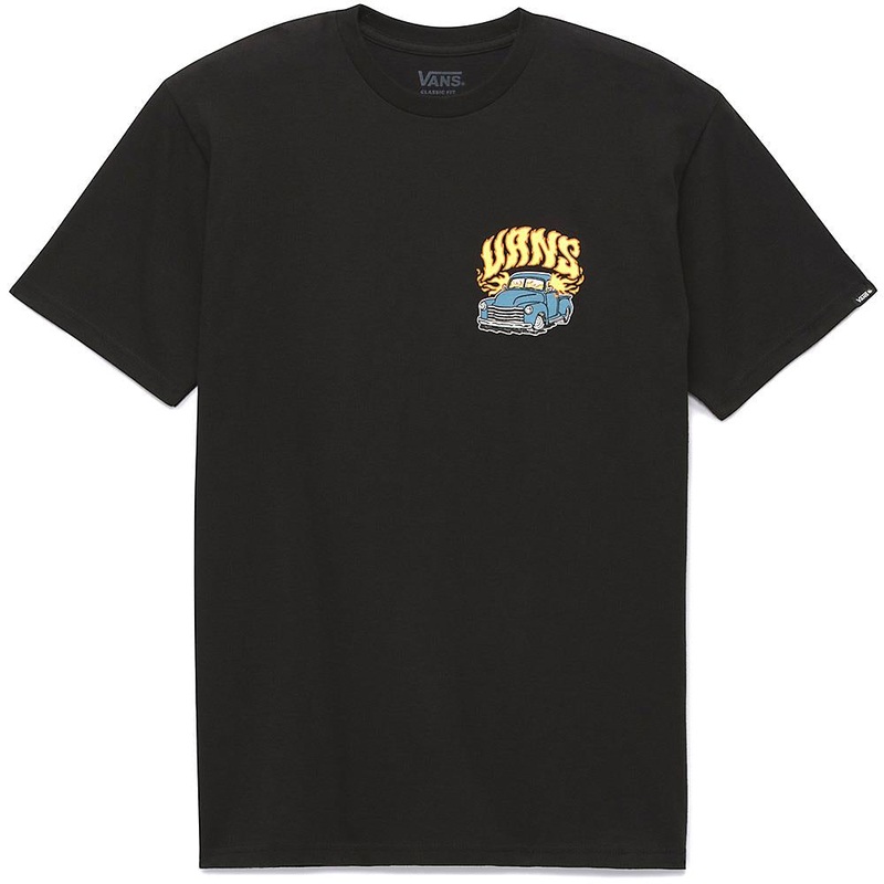 Vans Running On Empty T-Shirt – Black Large
