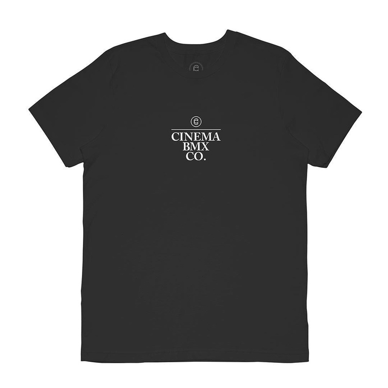 Cinema Stacked T-Shirt – Vintage Black Medium