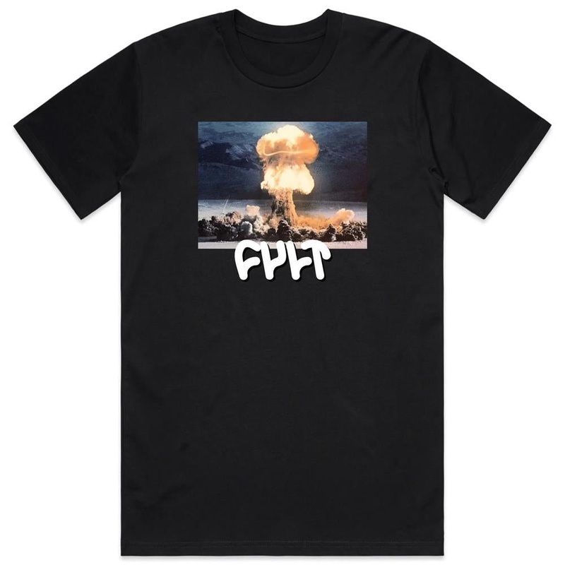 Cult Atomic T-Shirt – Black X Large