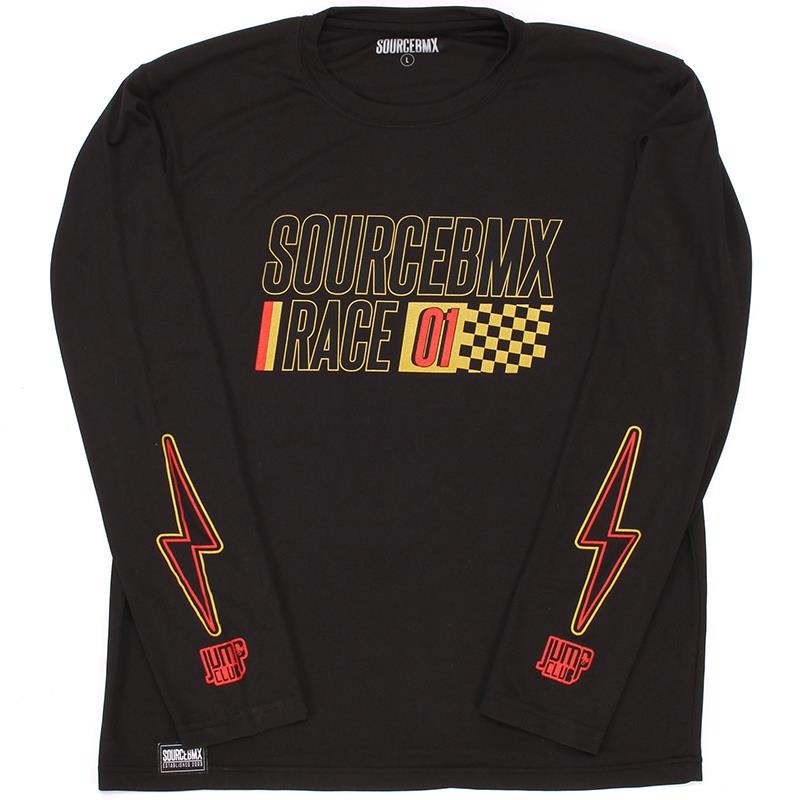 Source Practice Race Jersey – Black Small