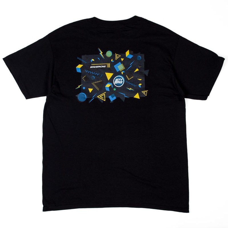 Stay Strong Block Youth T-Shirt – Black 7/8 years