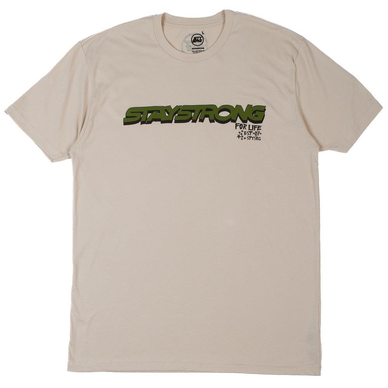 Stay Strong Freestyle T-Shirt – Soft Cream Medium