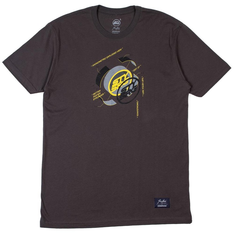 Stay Strong x Jonny Mole Exploded T-shirt – Asphalt Medium