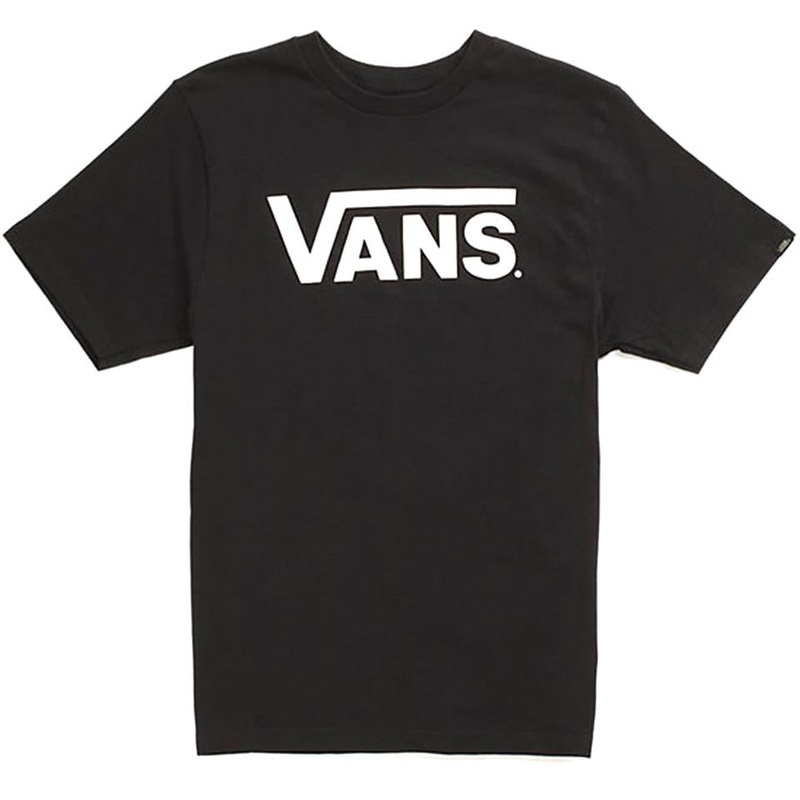 Vans Classic T-Shirt – Black/White Small