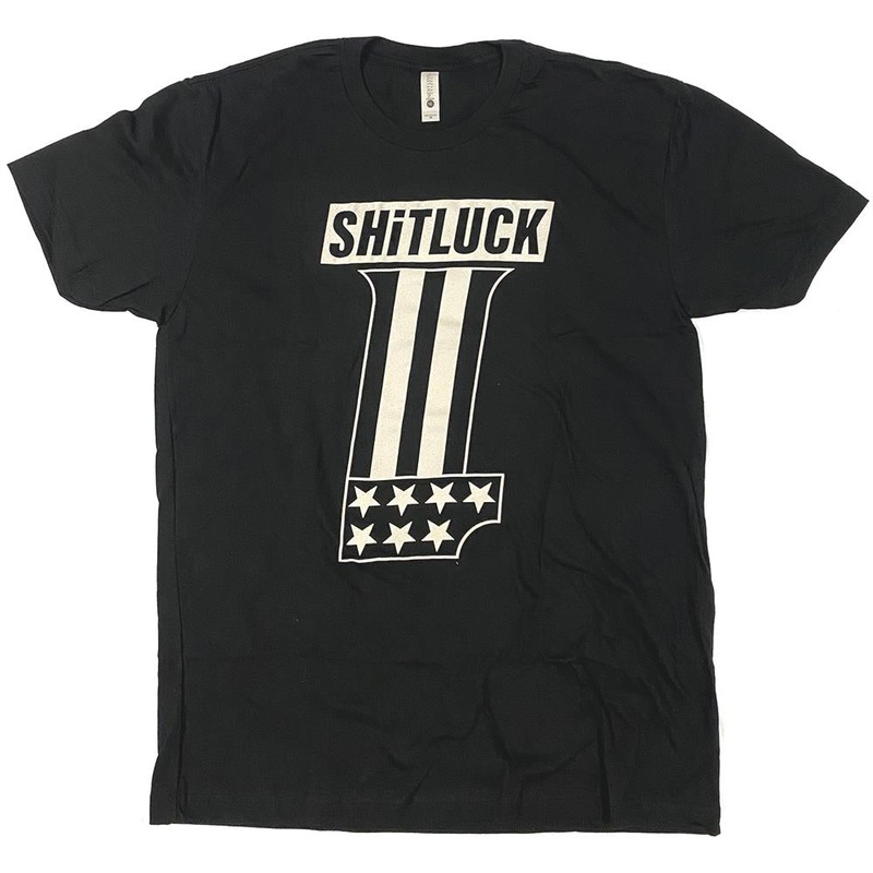 Shitluck Number One T-Shirt – Black Large