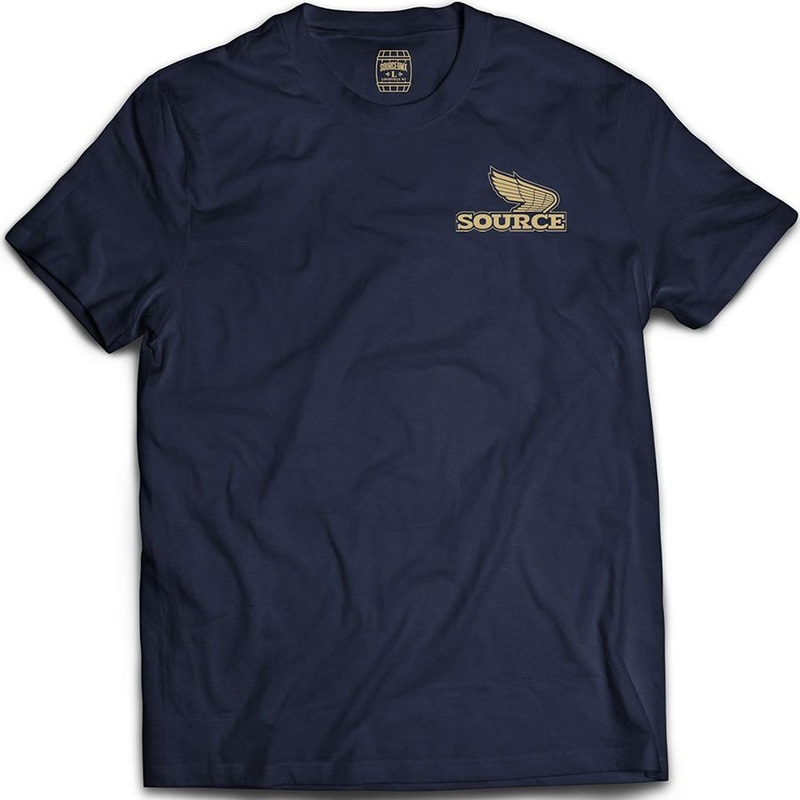 Source MX T-Shirt – Navy Small