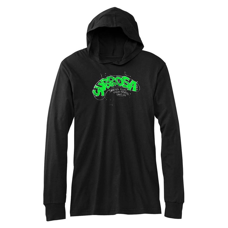Subrosa For The Kids Hooded Long Sleeve T-shirt – Black XX Large