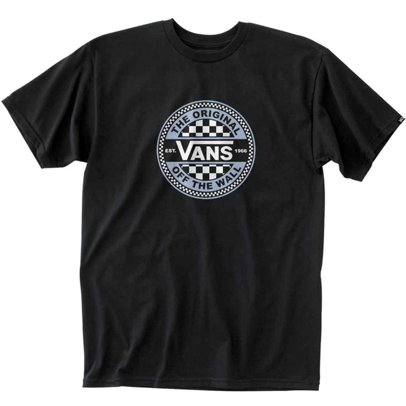 Vans Circle Checker T-Shirt – Black Medium