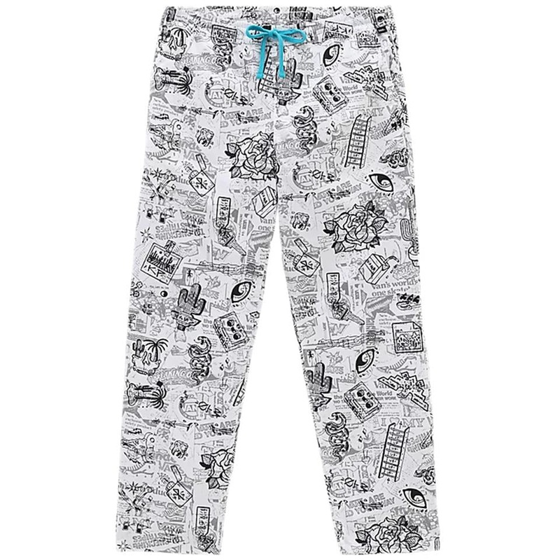 Vans Kevin Peraza Range Loose Tapered Pant – White/Black X Large