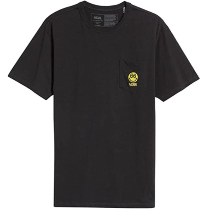 Vans Off The Wall Graphic Pocket T-Shirt – Black Small