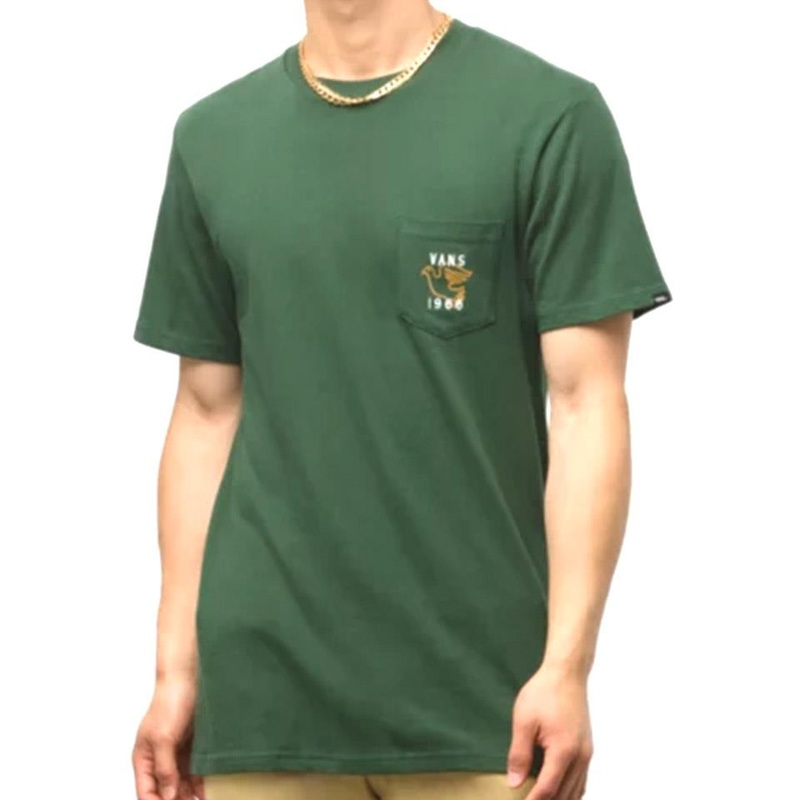 Vans Visualize Peace Pocket T-Shirt – Sycamore Small