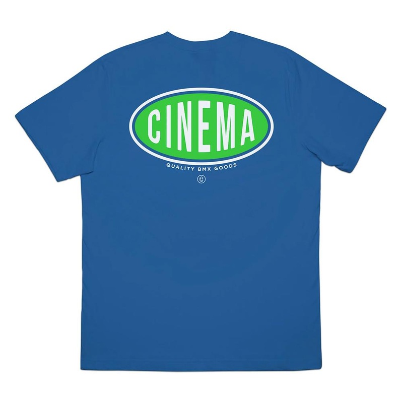 Cinema Throwback T-shirt – Columbia Blue X Large