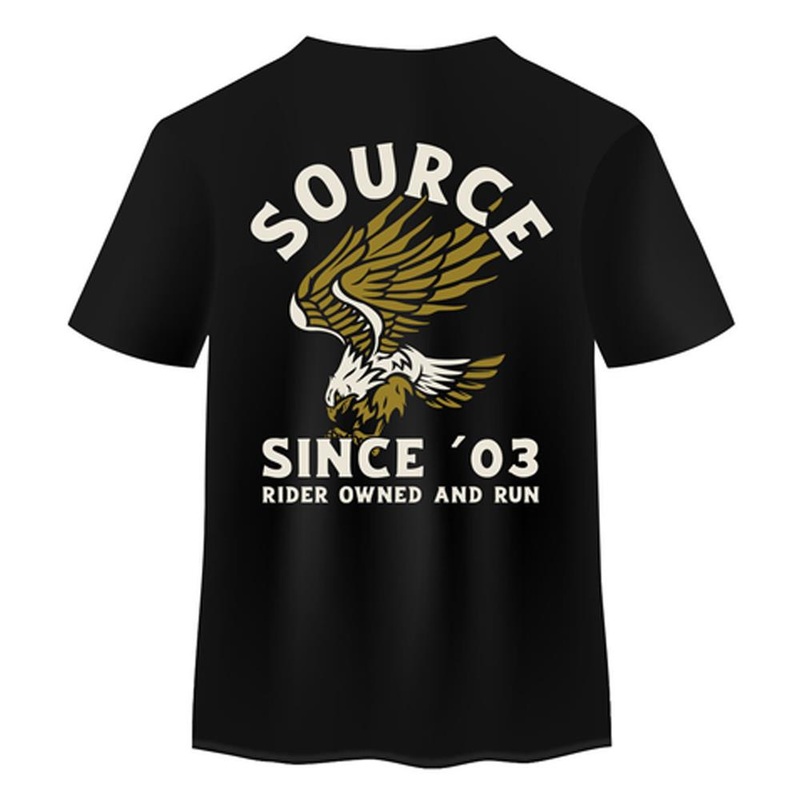 Source Since 03 T-shirt – Black Medium