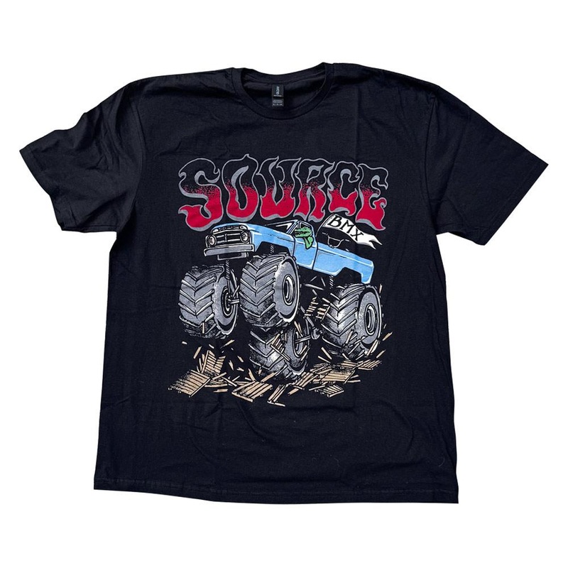 Source Trey Gator T-shirt – Black XX Large