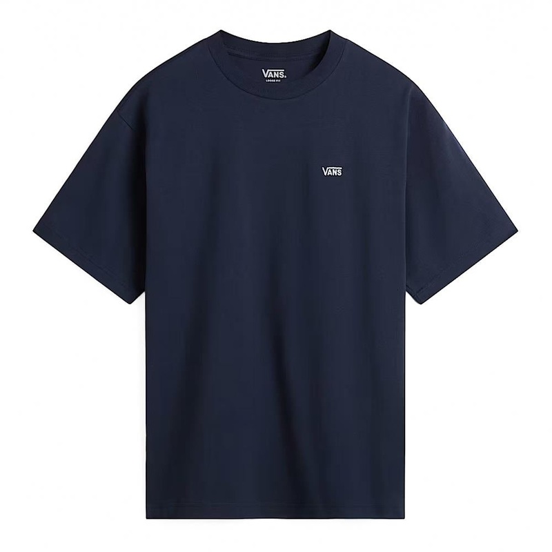 Vans Left Chest Logo T-shirt – Navy XX Large