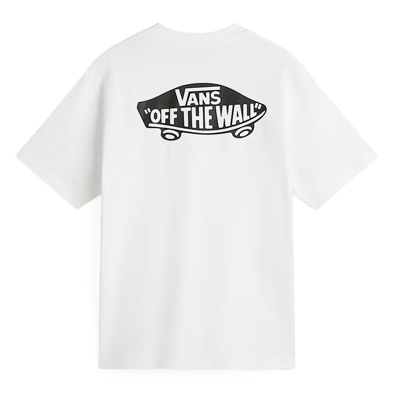 Vans Style 76 Back T-shirt – White/Black Medium