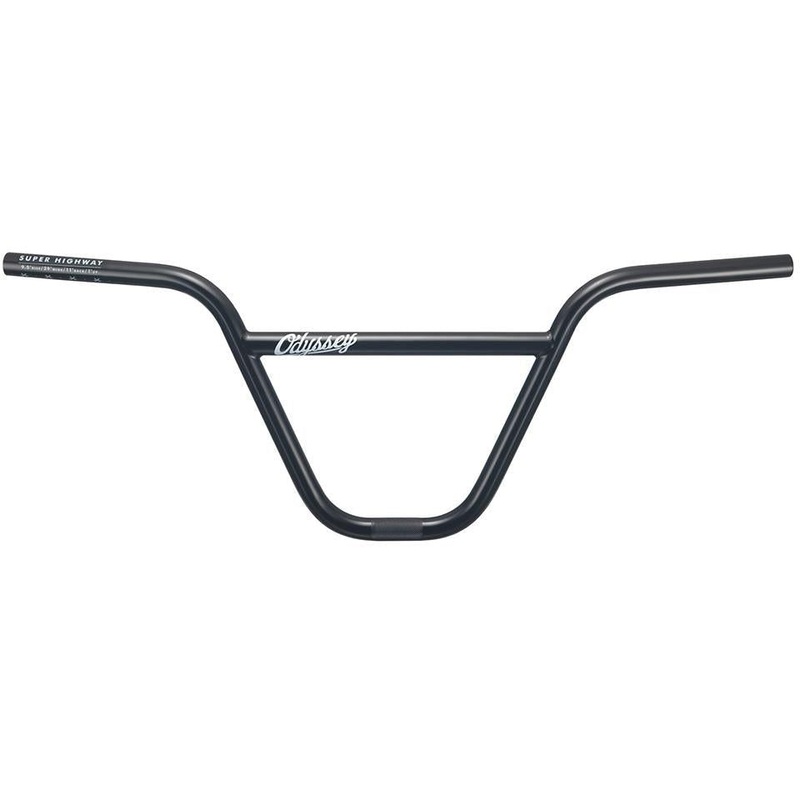 Odyssey Super Highway Bars Rust Proof Black 9.5″ Rise