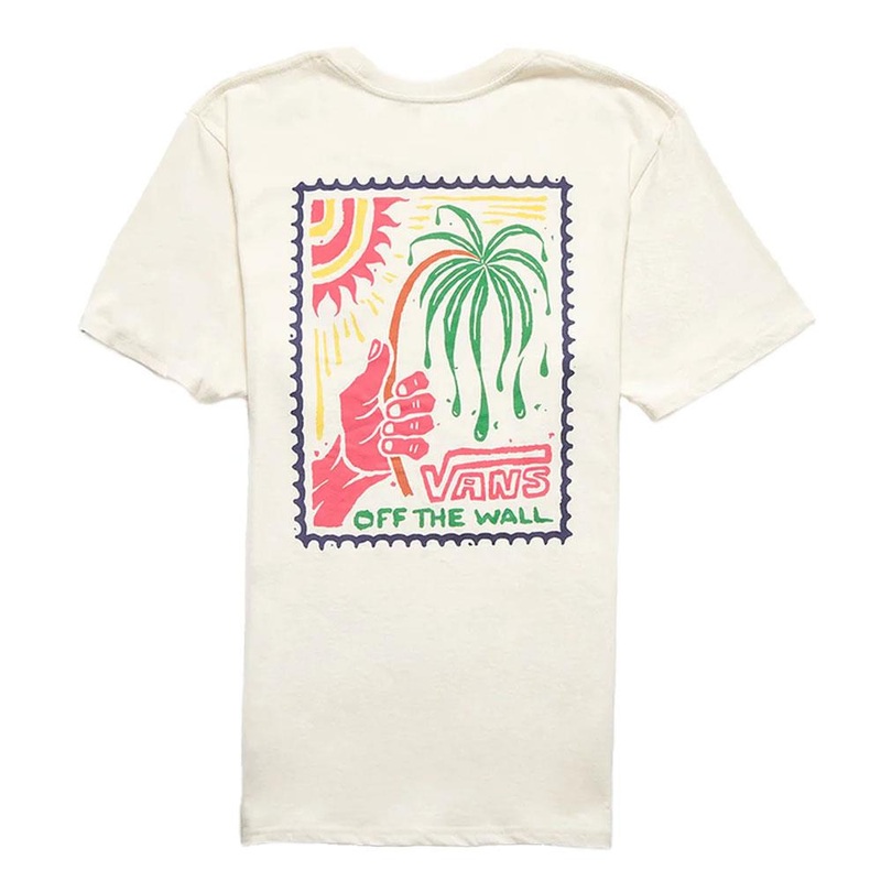 Vans Stamped T-Shirt – Antique White Medium