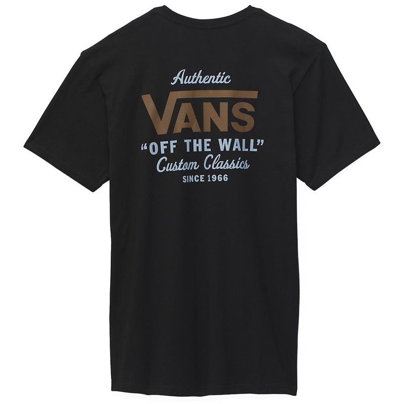 Vans Holder St Classic T-shirt – Black/Antelope Medium