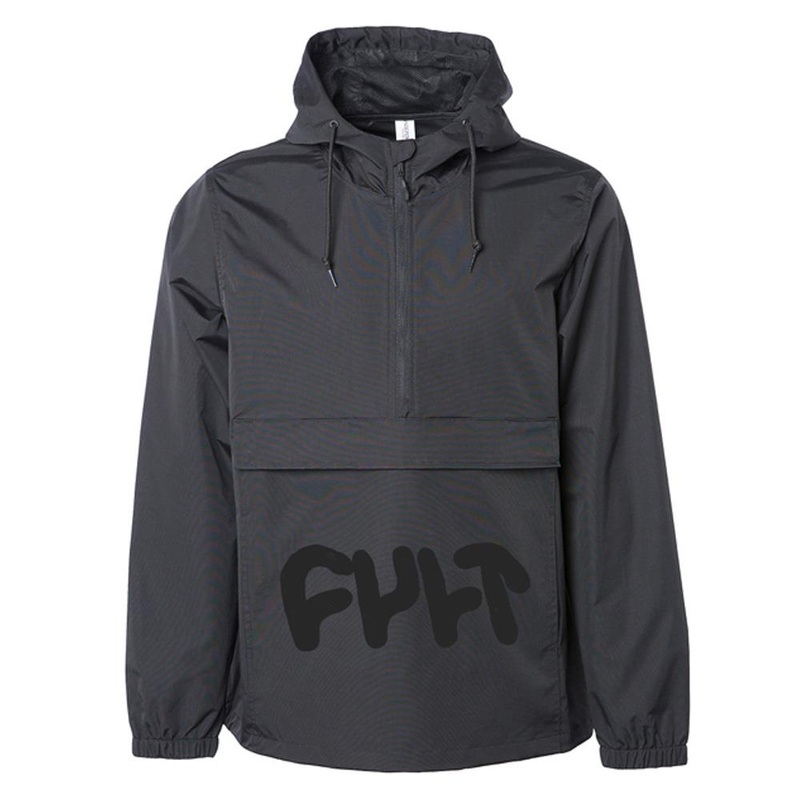 Cult Logo Anorak – Black Medium