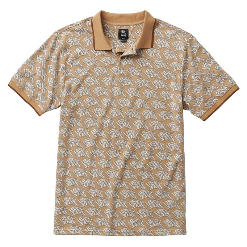 Vans Lewis Mills Polo Shirt – Incense Medium