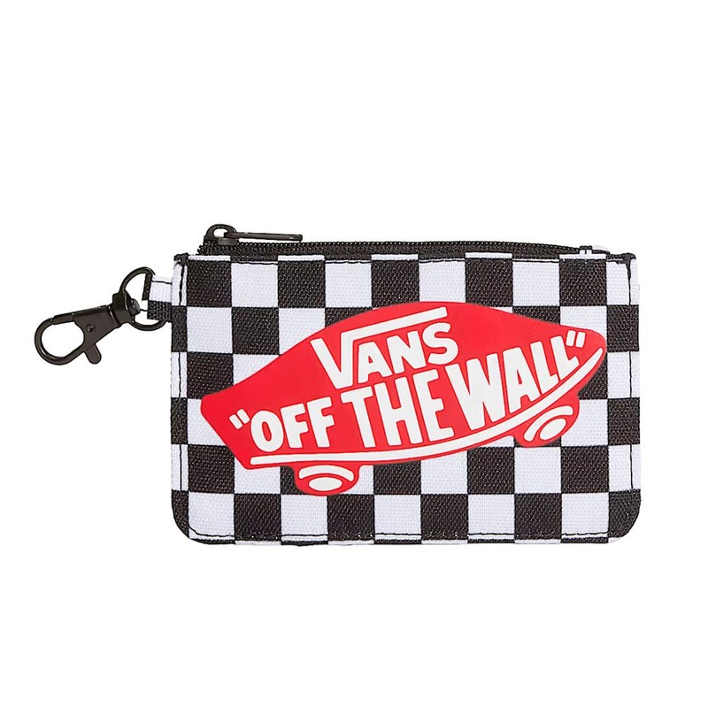 Vans Off The Wall Zip Wallet – Checkerboard Black