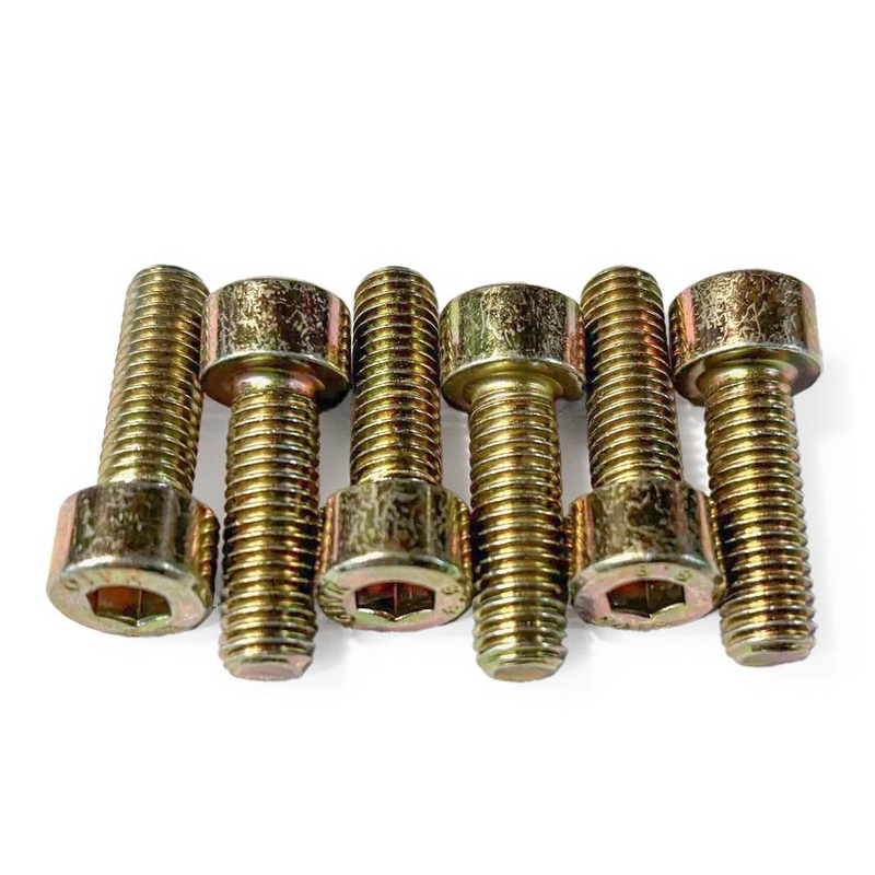 S&M Stem Bolts 6 Pack – Gold