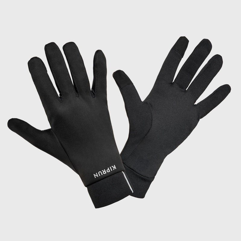 Adult Running Gloves Black – Run 500 Series black S 8759607