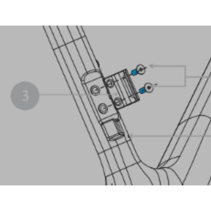2024 Polygon Strattos C FD Mount Set
