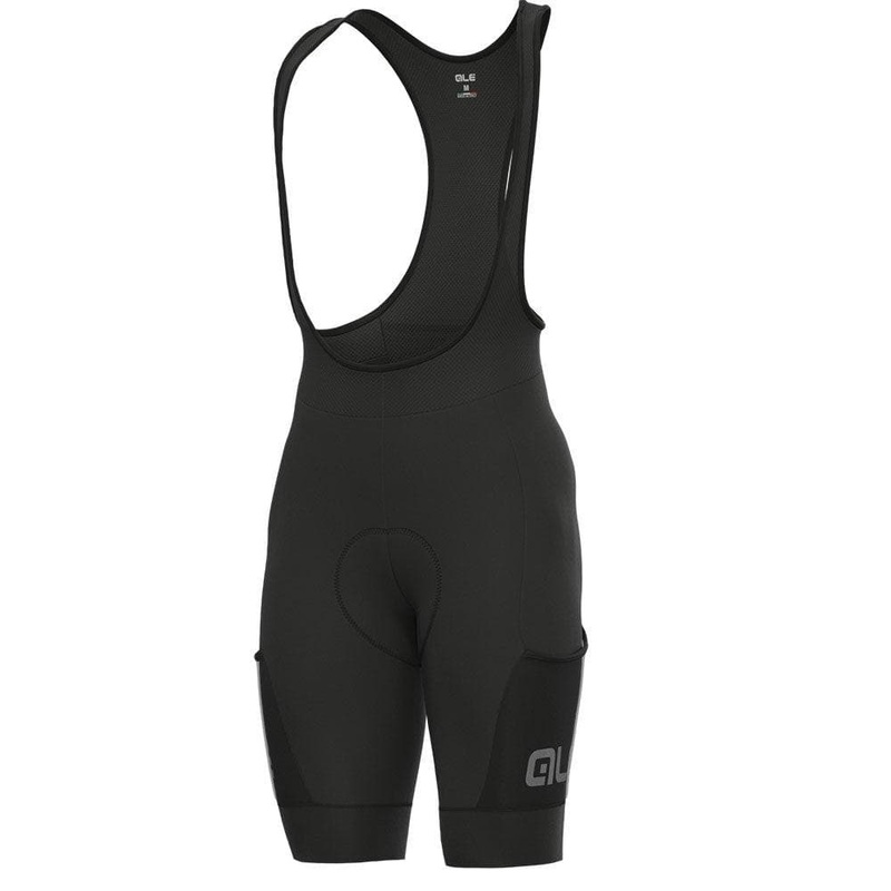 Ale Clothing Stones Cargo Off Road Bibshorts XXL Black S