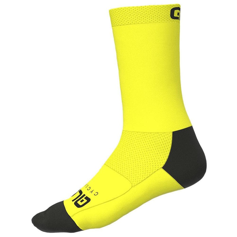 Ale Clothing Team Q-Skin 18cm Socks L Black S