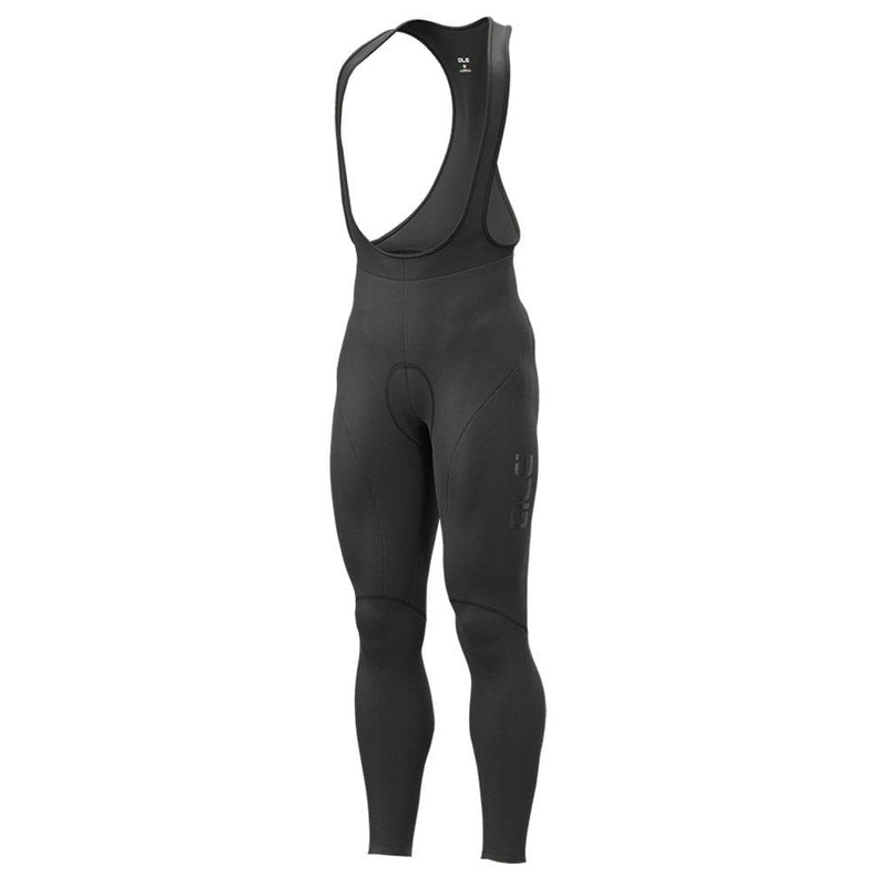 Ale Clothing Winter Solid Bibtights  S Black XS