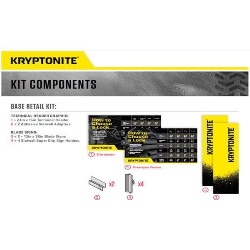 Kryptonite Slat-Wall Artwork Pack