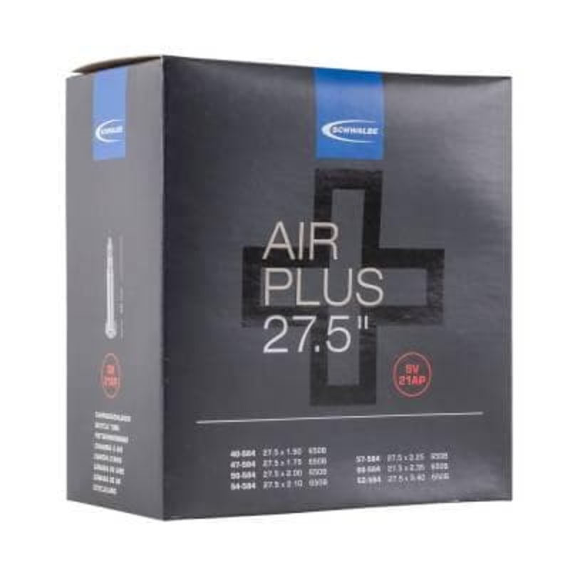 Schwalbe SV21AP Air Plus 27.5″x1.5-2.0″ SV 40mm 24 x 2.3 – 2.75 AV 40mm