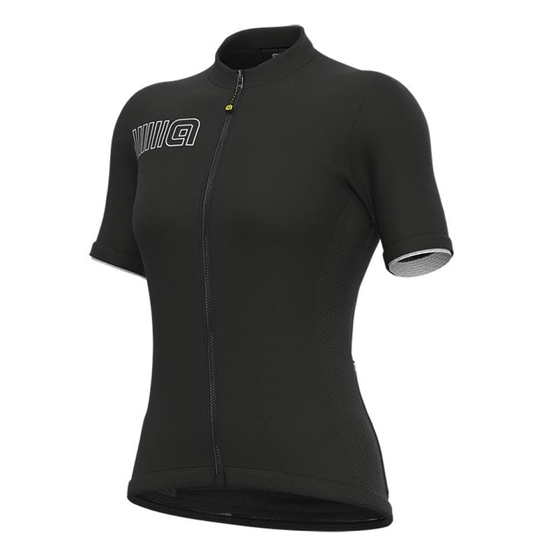 Al Colour Block Pragma SS Wmn Jersey Black XS XS