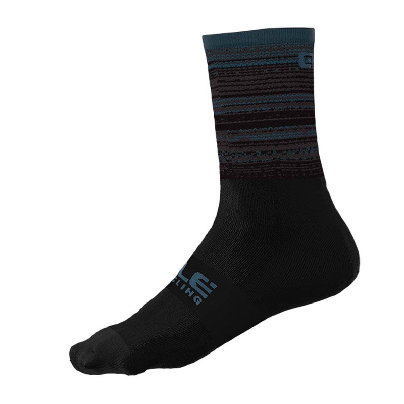 Al Scanner Q-Skin 16cm Socks Black/Blue S/36-39