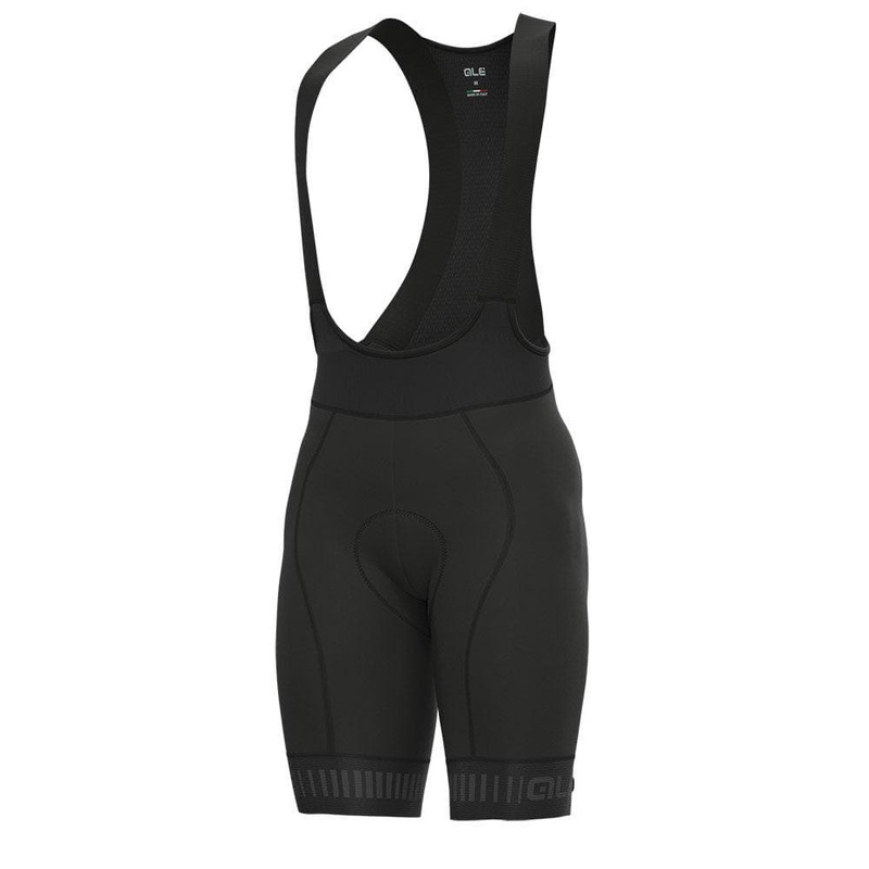 Al Strada PR-R Bibshorts Black/Grey XS XS