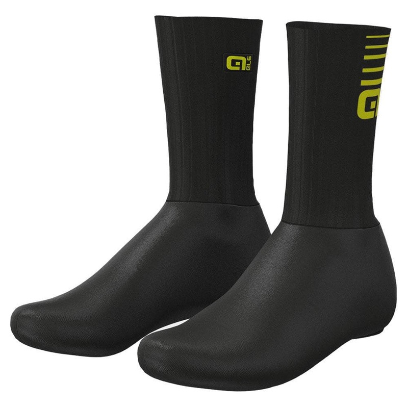 Al Whizzy Shoecovers Black/Yellow XS