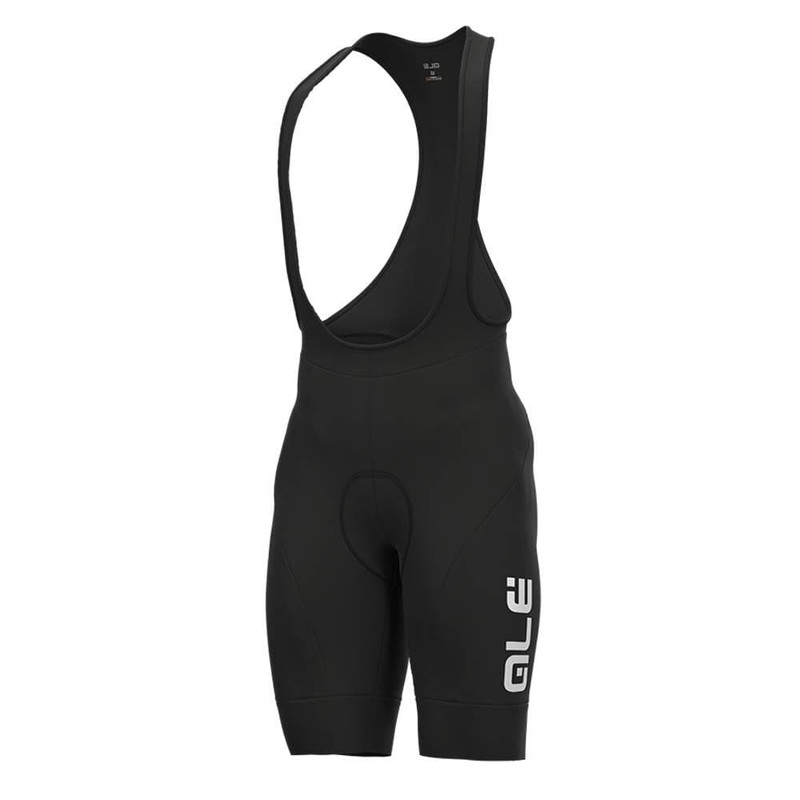 Al Winter Solid Bibshorts Black/White XS XS